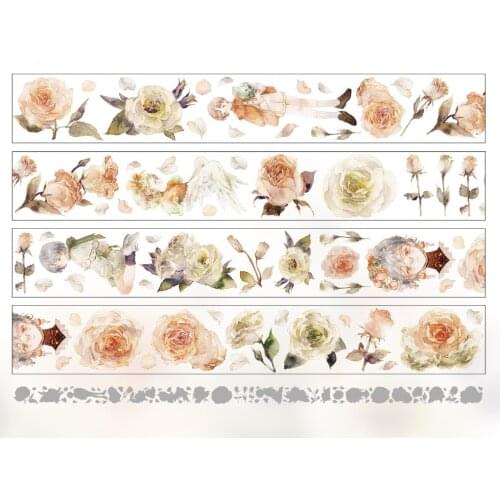 1 Loop Platycodon Grandiflorum Champaign Garden. Read Book City Washi Tape