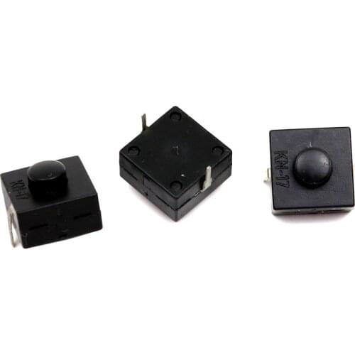 12 x 12mm Flashlight Button Switch 1A 30V 1212-112D 2Pin Ultra-Thin Middle of the feet 12*12*9.4mm self-lock 5pcs/lot