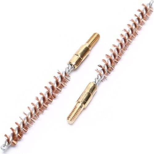 2Pcs High Quality 22.223cal Phosphor Bronze Bore Brush for Thread Pistol Rifle Shotgun