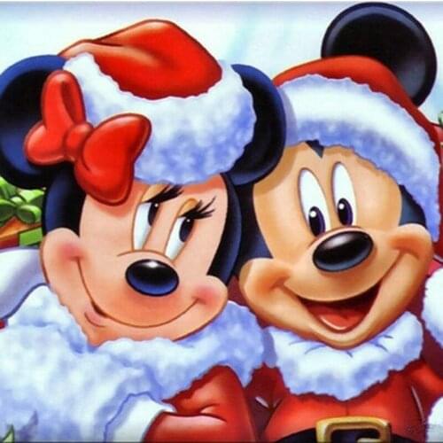 5D Square/round Diamond Painting Disney Mosaic Mickey and Minne Diamond Embroidery Cross Stitch Kits Home Decor Painting