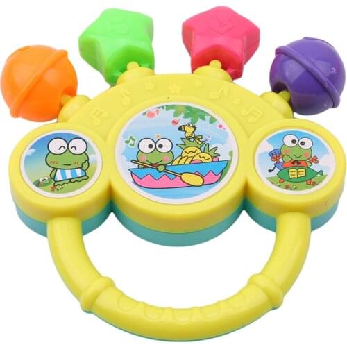 7 Pcs/Lot Infant Baby Toys Rattles Newborn Baby Hand Bell Developmental ABS Baby Toys 0-12 Months