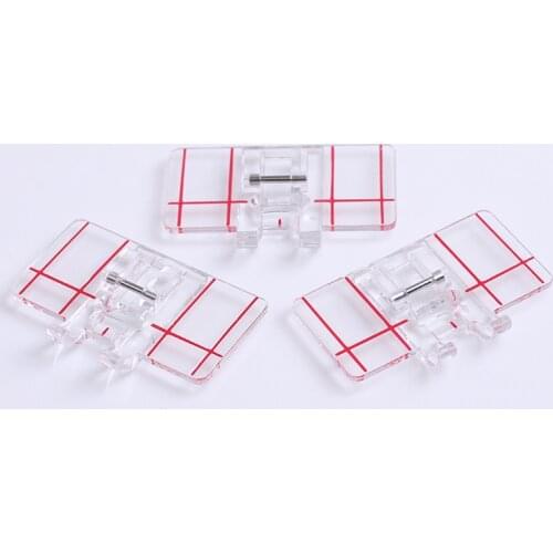 Domestic Sewing Machine Parts Presser foot Border Guide Foot 605 For Janome brother juki singer and so on 6mm