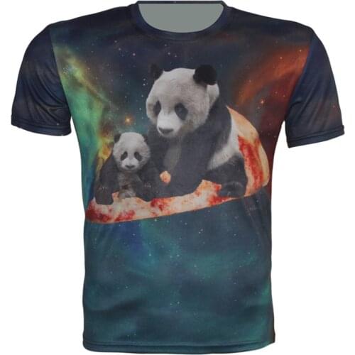 New Arrival Children T Shirts, Short Sleeve Boys Girls T-Shirts,2018 Summer Kids 3D Sunflower Pizza Animal Print Tops Tees