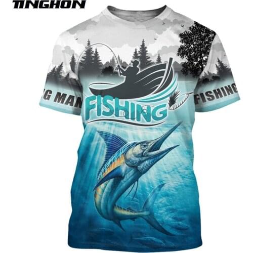 2020 Summer Men t shirt 3D Walleye Fishing Printed T-Shirts Harajuku Casual short Sleeve Tee shirts Unisex Cool t-shirt XS-7XL