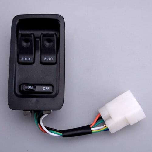 Left Front Master Window Control Switch fit for Mazda RX7 1993 1994 1995 1996 1997 1998 1999 2000 2001 2002 FD14-66-350C