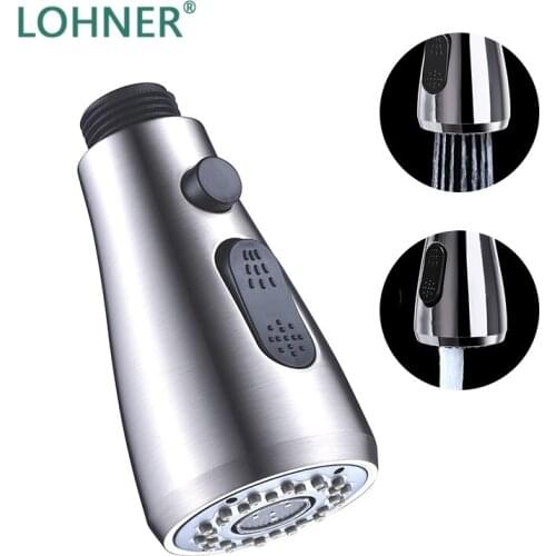 Lohner Sale Fashion Flexible Kitchen Tap Head Rotatable Faucet Water Saving Filter Sprayer Kitchen Tap Faucet Accessories