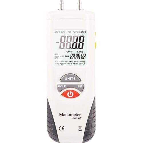 Hti Pressure Gauge HT-1890 /HT-1895 Portable LCD Digital pressure differential gauge air pressure meter