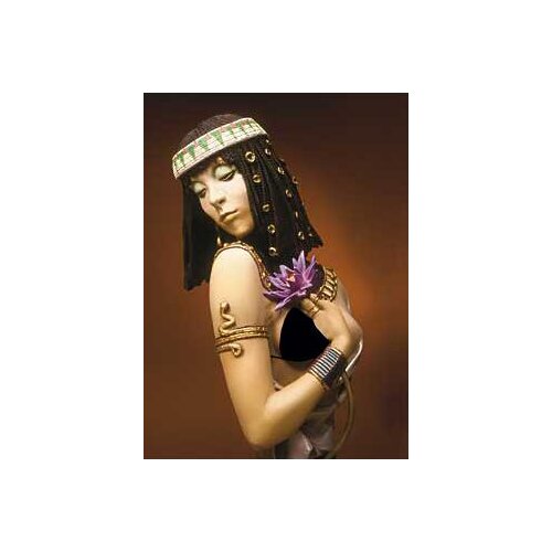 New Unassembled 1/10 the pretty girl of the Nile bust Resin Kit DIY Toys Unpainted resin model