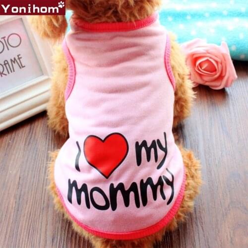 Dogs Pets Clothing Summer Vest Dog Clothes for Small Dogs Girl Boy Lovely Summer Cute Small Dog Clothes Chihuahua Yorkies Outfit