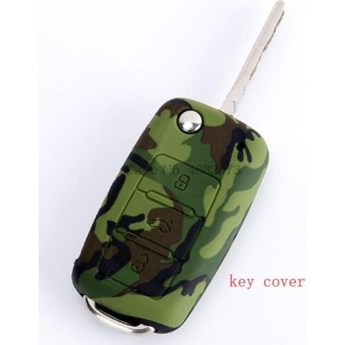 By DHL or Fedex 200pcs Car Key Case Cover 3 botton Silicone For V W POLO Golf Passat Bora Tiguan J etta T ouareg Volkswagen