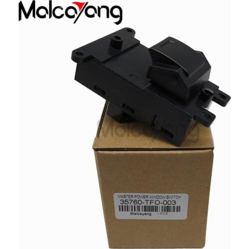 Best Quality Passenger Window Lifter Switch For CITY GM2 GM3 2009 2010 2011 2012 2013 2014 35760-TF0-003