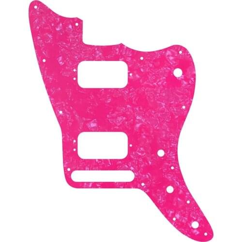 Pleroo Custom Guitar Parts - For US Standard Jazzmaster Player HH Humbucker Guitar Pickguard Scratch Plate Replacement