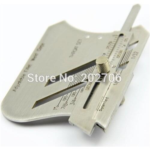 Adjustable fillet weld gage MG-3 adjust weld gauge Measure Fillet Weld Measure Weld Throat Thickness