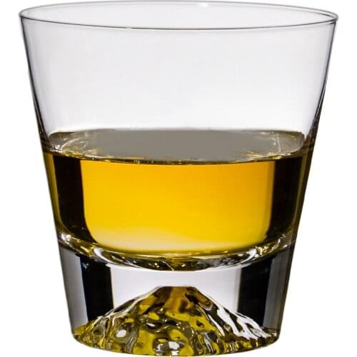 Samyo Everest Whiskey Glasses Premium Bourbon Rocks Scotch Glass Luxury Whisky Tumblers
