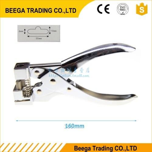 30x6MM T Hook Clamp Hand Pressure Punch Puckering Punch Head Plane Phone Sticker Calipers Butterfly Hang Hole