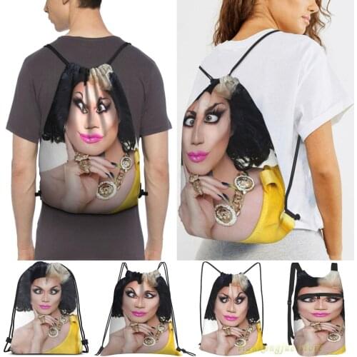 Unisex Drawstring Bags Manila Luzon Eyes Women Drawstring Backpacks Men Outdoor Travel Backpacks Training Fitness Bag