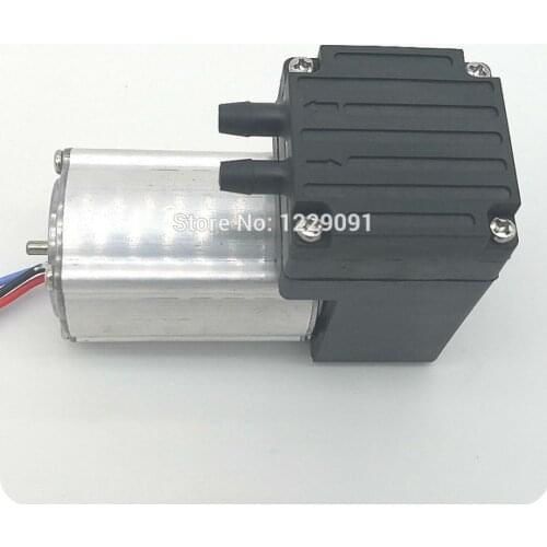 2.5 bar positive pressure mini brushless air pump 12L/Min dc diaphragm vacuum pump max negative pressure 80kpa