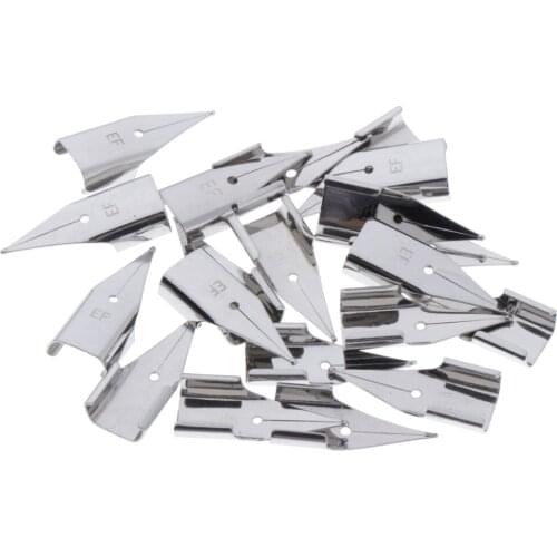 20 Pieces Pen Nibs Pen Nibs Replacement Nibs for Fountain Pens