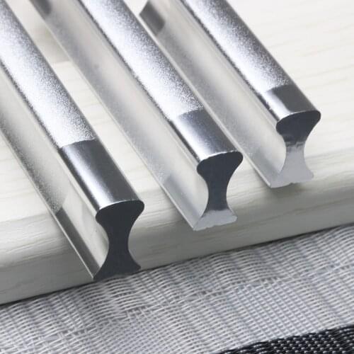 64/96/128mm Silver Aluminum Cabinet Handle Kitchen Cupboard Door Pulls for Furniture Hardware Closet Metal Kitchen Drawer Knobs