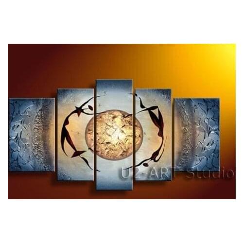 Abstract Group paintings,home supplies,reproduction,craft,modern art,handmade oil painting GP38