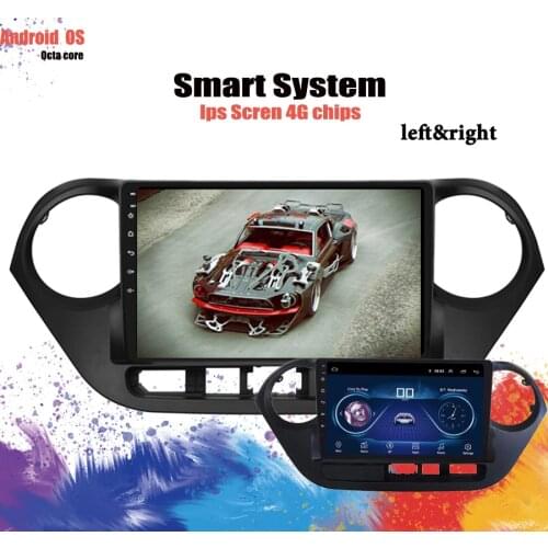 9 inch 6+128GB Android 10.0 IPS screen car multimedia system For Hyundai i10 2013-2016 car gps radio navigation Tape Recorder