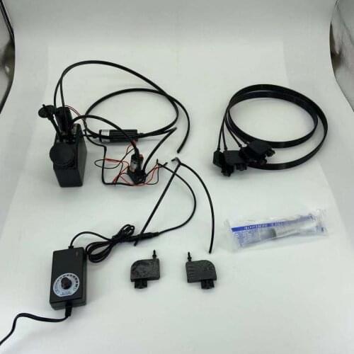 250ml Ink Cartridge DTF Ink Tank with Stirring Motor for small DTF A3 Printer White Inks Sub Tank Bulk CISS Circulation System