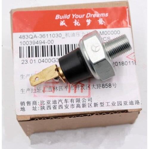 Engine Oil Pressure Sensor For BYD F6 M6 S6 G3R L3 G6 483QA-3611030