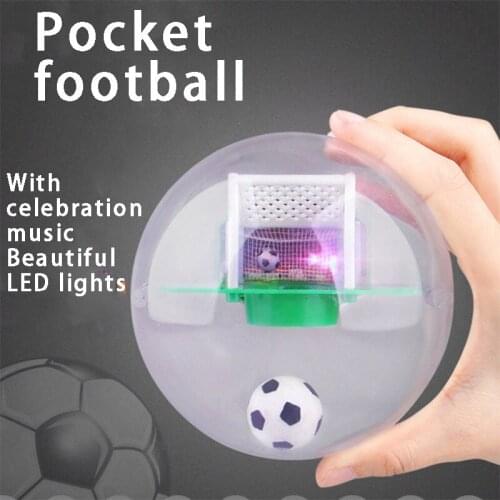Mini Music Pocket Basketball With Light ChildrenS Catapult Flash Outdoor toy ball Palm In Shooter Toy