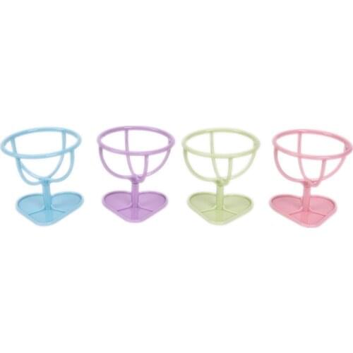 4 Colors Optional 1Pc New Makeup Sponge Bracket Box Dryer Organizer Gourd Powder Puff Rack Egg Powder Puff Holder Beauty Tool