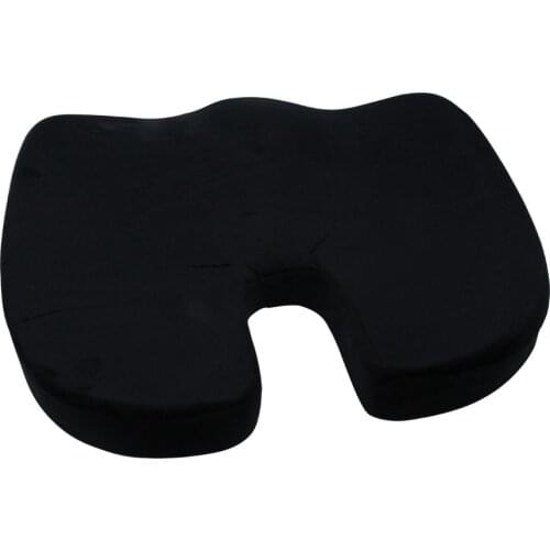 Black Coccyx Orthopedic Seat Cushion Lumbar Support Comfort Foam Office Pillow