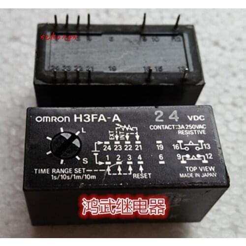Supply genuine H3FA-A-24VDC relay