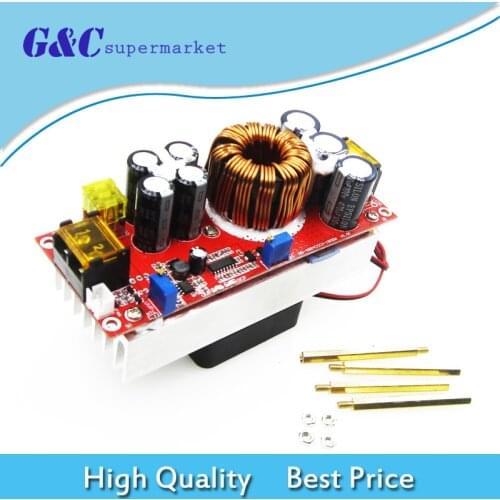 1800W 40A dc dc Boost Converter Step Up Power Supply Adjustable Module DC 10V-60V to 12V-90V DIY kit Electric Unit Modules