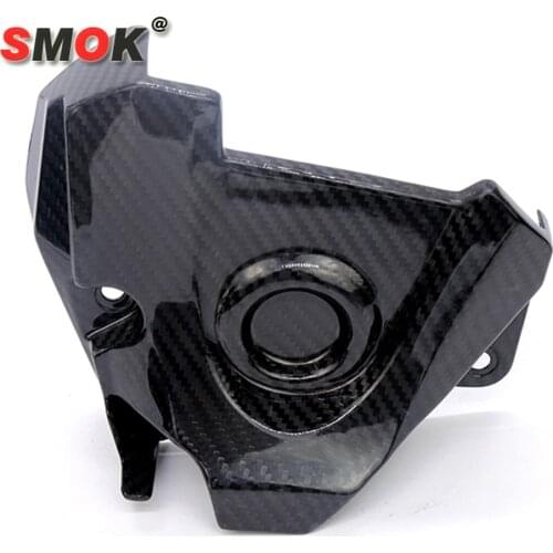 Smok for Yamaha MT09 FZ09 Carbon Fiber Modified Decorative Cover Clutch Cover Small Tooth Cover