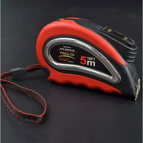 3M/5M/7.5M Precise Measuring Tape Woodworking Tools Self-locking Steel Tape Measures Resistant Engineering Measuring Tool 1pcs