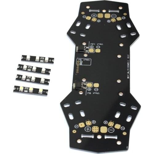 F17712 RC Helicopters parts ZMR250 PCB Board With LED BoardFor ZMR250 Quadcopter Frame Kit