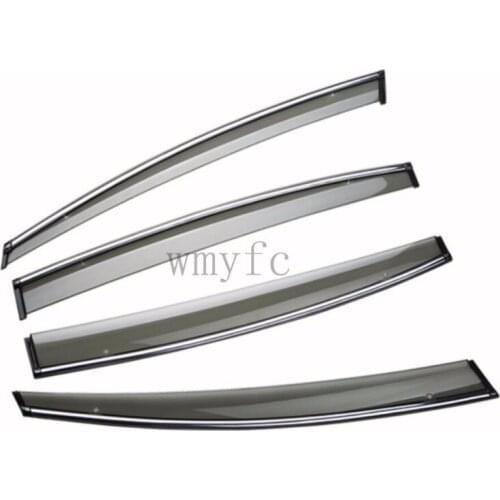 Sun Rain Deflector Guard For Opel Vauxhall Mokka 2013 2014 2015 2016 2017 Window Visor Vent Shades Awnings Car Styling
