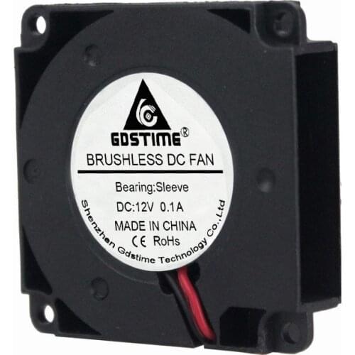 1 Piece Gdstime DC 12V 40x40x10mm3D Printer Blower Cooler 40mm x 10mm 4cm Mini Cooling Cooler Heatsink Radiator Laptop 40mm*10mm