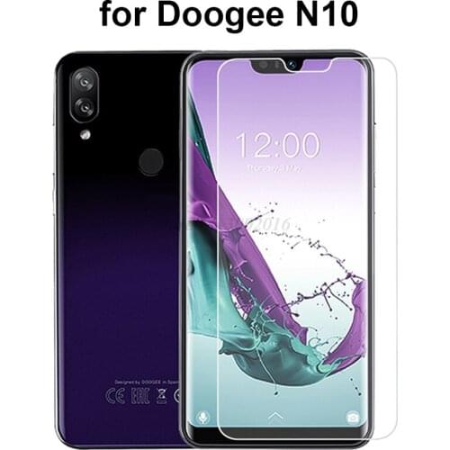 2PCS Tempered Glass for Doogee N10 5.84" GLASS Cover 9H Protective Ultra-thin Smartphone Film For Doogee N10 Screen Protector