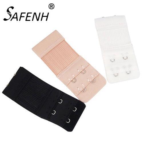 3 Colors 1Pcs Women Bra Strap Extender 2 Rows 2 Hooks Bra Extenders Clasp Strap Sewing Tools Intimates Accessories