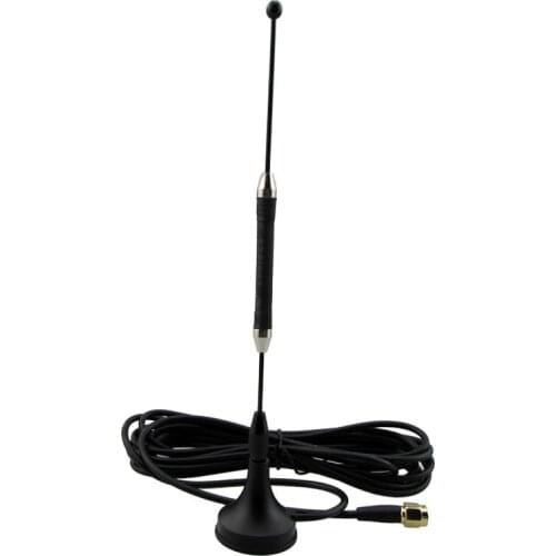 4G 12dbi LTE external antenna for router 698-960/1700-2700Mhz with Magnetic Base SMA Male 3M RG174 Sucker Antenna