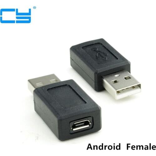 5pcs Micro USB mother to revolution USB connector micro USB OTG converter keyboard holster