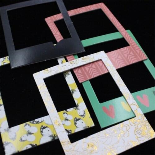 5pcs Sweet Photo Frames Sticker for Scrapbooking/ DIY Crafts/ Card Making Decoration
