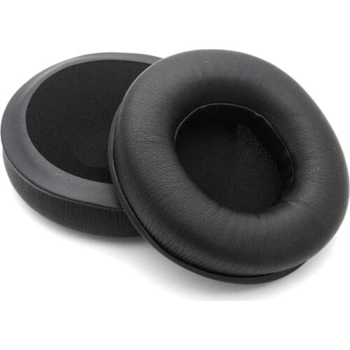 90mm Leather Replacement Ear Pads Foam Earpads Pillow Cushions Cups Cover Repair Parts for Headset Headphones