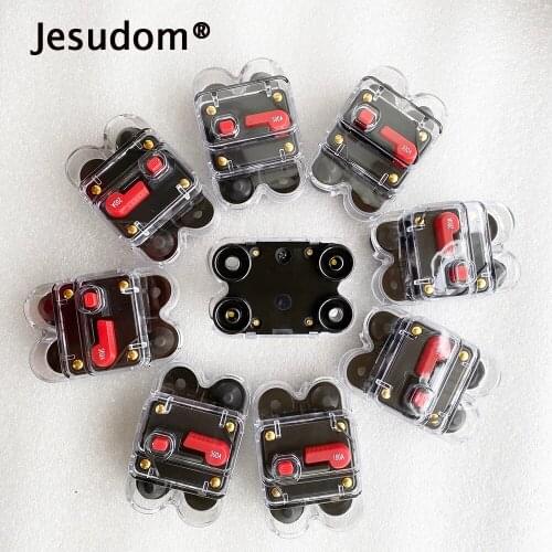 Self-Recovery Circuit Breaker 30A 50A 60A 80A 100A 150A 200A 250A 300A 12v24v Car Audio Conversion Protection
