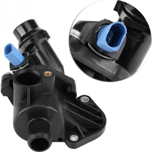 Car Auto Engine Coolant Thermostat Housing Assembly 06B121111K for Audi A4 Quattro 2002 2003 2004 2005 2006 Car Accessories