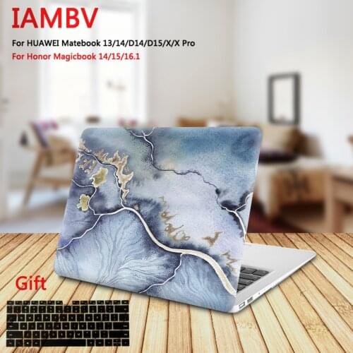 Marble printing Laptop Case For huawei Matebook Mate 13 14 X pro,Cases for Matebook D14 15 X 2020 MagicBook14 15 Pro 16.1 +gift