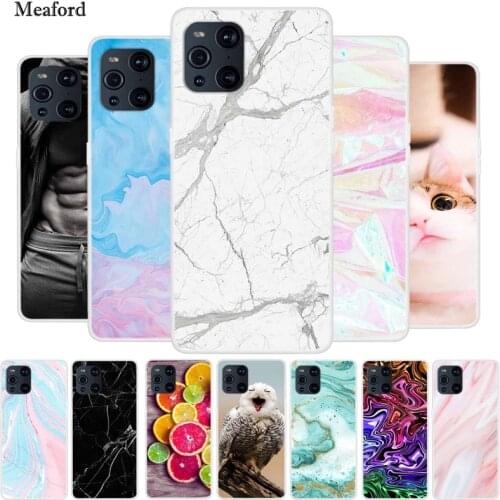 For OPPO Find X3 A94 Reno 5 pro+ OPPO A74 4G-F19 Cover Silicone TPU Soft Bumper Cover Phone Case Find X3 OPPO A94 Reno5 pro