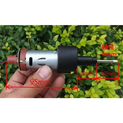 Long shaft DC 12V gear motor 390 gear motor DIY juice mixer 12v 150 rpm/minute