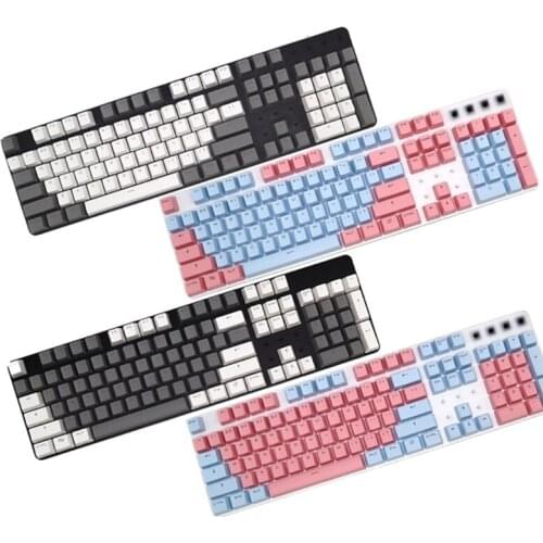 Double Shot OEM Profile PBT 104 KeyCaps Backlit For Mechanical Cherry MX Switch