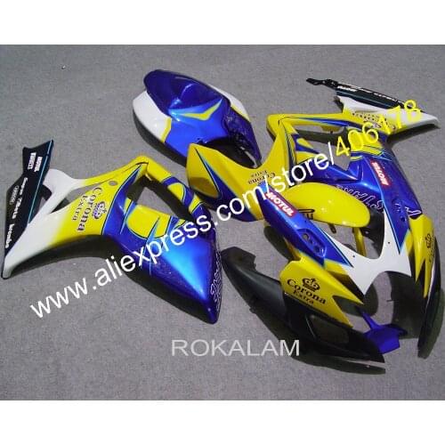 GSX-R 06-07 K6 Fairing For Suzuki GSXR 600 750 2006 2007 Aftermarket Motorcycle Fairing Kit (Injection Molding)